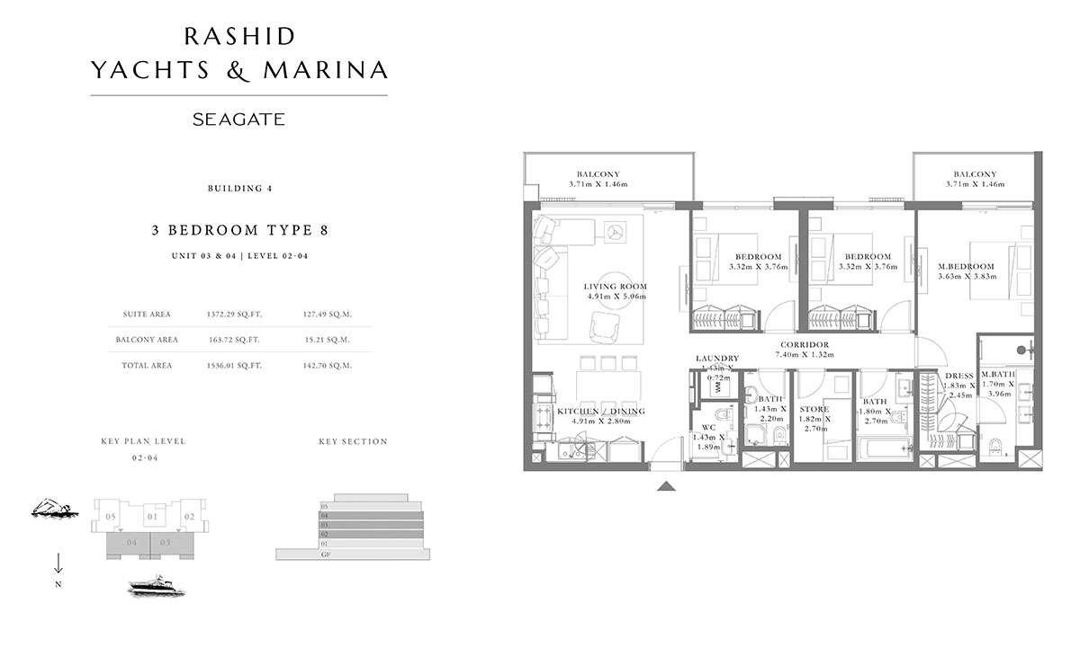 Type 8, Unit 03-04, Level 02-04 Building 4